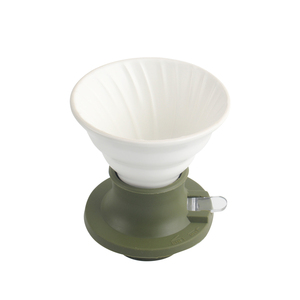Cafetera de Inmersión V60 de Cerámica de Alta Calidad con Válvula de Control, Filtro de Café Reutilizable para Barista - Product Image 3