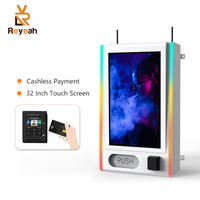 Máquina Expendedora de Pantalla Táctil de Fábrica China, Máquina Expendedora Digital de Pared con Pantalla Táctil Pequeña y Mini para Pago en Efectivo
