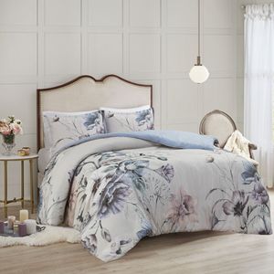 DB Luxury 3-Piece Cotton <b>Printed</b> Duvet Cover Set Floral Solid Pattern Available Queen King Twin <b>for</b> <b>Bedroom</b> Home Wedding Bedding - Product Image 4