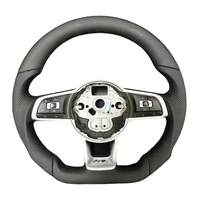 Volant en cuir pour Volkswagen CC MAGOTAN Golf 6 7 MK7 MK6 Lamando Passat GTl Tiguan