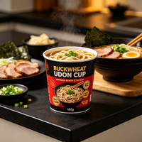 Nouilles Soba Udon de Sarrasin 200g en Gros – Épicerie Asiatique, Meilleure Vente, Faible Teneur en Matières Grasses, Repas Rapide B2B