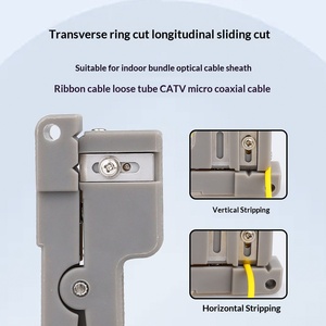 Pelacables de fibra óptica 45-162, cortador de tubo suelto 0-3.2mm, herramienta de instalación FTTH con 1 año de garantía, puerto SC - Product Image 3