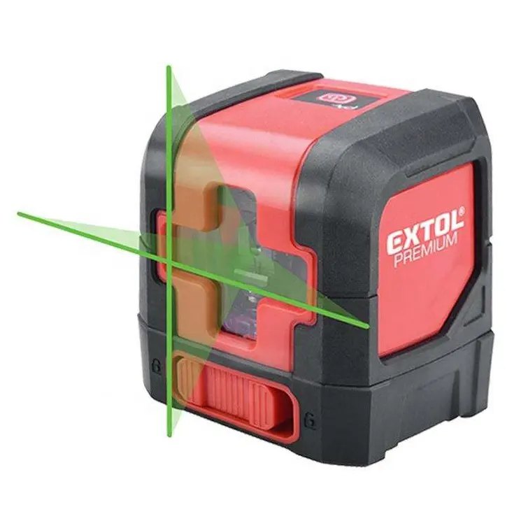 8823306 EXTOL mini laser leveling machine vertical self green cross line laser level tool