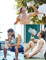Bouteilles d'eau motivantes 2,2 L avec marqueur de temps, gourde portable d'un demi-gallon (74 oz), bouteilles de sport à petite ouverture