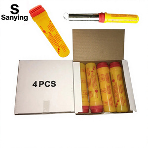 Torche de fumée rouge d'urgence pour <span class=keywords><strong>stade</strong></span> de football marin, feux d'artifice en plastique pour fêtes et mariages - Product Image 1