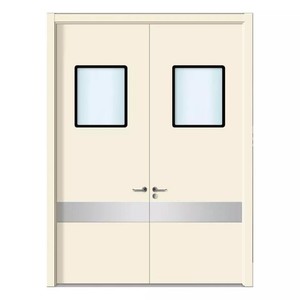 Confidentialité balançoire résistant à l'humidité réponses médicales porte d'hôpital Zones urgentes portes en verre feuilleté sécurité - Product Image 3