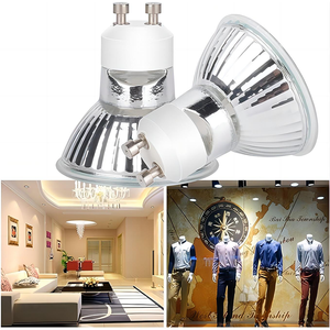 Tiết kiệm năng lượng 230V 25W 35W 50W GU10 Halogen đèn spotlight hương thơm nến ấm hơn đèn Showcase 35W 50W GU10 bóng đèn halogen - Product Image 5