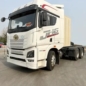 รถบรรทุกหัวลาก FAW JH6 6x4 ใหม่ของจีน เครื่องยนต์ Weichai 460 แรงม้า เกียร์อัตโนมัติ ดีเซล ยูโร 5 พวงมาลัยซ้าย สำหรับขาย - Product Image 6