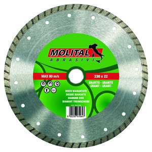 Disco Diamantato MOLITAL 'GRANITO' 230 mm - Product Image 2
