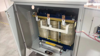 Transformateur abaisseur de tension triphasé en aluminium à faible perte de courant de Foucault, 10 kVA - 250 kVA, pour l'efficacité énergétique, certifié CE ISO