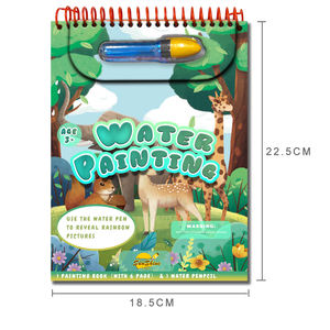 动物神奇的彩绘绘画书玩具1 <span class=keywords><strong>2</strong></span> 3岁的水写字笔 - Product Image 4