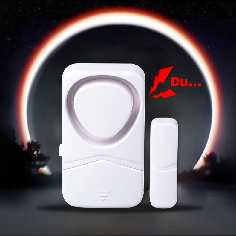 Powerfully Loud 110dB Siren 4 Modes Magnetic Sensor Wireless Door and Window Alarm for Home Security in Store and Hotel · image 1