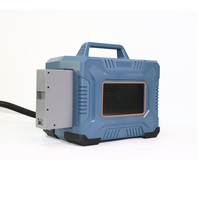 Máquina de Marcado Láser de Fibra Portátil al por Mayor, 20W 30W 50W, Alimentada por Batería, para Marcado de Logotipos Personalizados en Metal