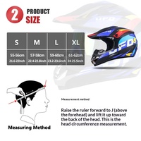 Casque tout-terrain certifié 3C, coque ABS, style rallye, pour motos de route et tout-terrain, avec visière, unisexe