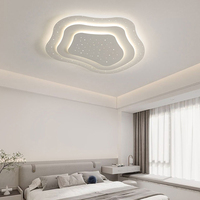 Plafonnier LED créatif ultra-fin de style nordique de luxe, idéal pour les plafonds de chambre à coucher