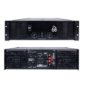 CA68 Profesional 2*1600 Watt Kelas H Penguat Daya DJ KTV Penguat Daya Audio Luar Ruangan untuk Pertunjukan - Product Image 3