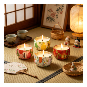 <b>Candle</b> <b>Gift</b> Box <b>Set</b> Luxury White Vessel Aromatherapy Wellness Boutique Holiday Display Assortment Selection Global - Product Image 3