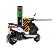 Système de barrière de stationnement tout-en-un avec reconnaissance de plaques d'immatriculation de véhicules électriques, télécommande et résistance à l'eau