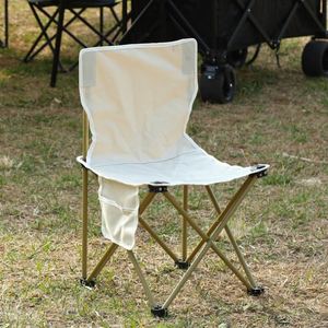 Chaise de pêche pliante portable avec logo personnalisé, dossier moderne et confortable pour la plage, les pique-niques et le camping - Product Image 5