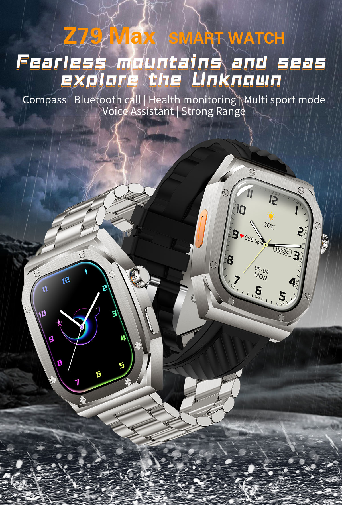 Smart Watch Z79 Max G9 Ultra Pro 2.2 - Cost-Effective & Versatile