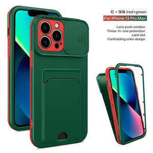 Custodia per telefono New Trend 2022 inserisci la custodia per telefono a portafoglio per <span class=keywords><strong>iPhone</strong></span> <span class=keywords><strong>13</strong></span> <span class=keywords><strong>Pro</strong></span> Max custodia per cellulare in TPU Slot per schede <span class=keywords><strong>protezione</strong></span> della fotocamera - Product Image 6