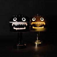 Lampe de table hamburger d'Halloween, décorations créatives, lumière nocturne hamburger pour la décoration de la maison