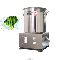 Essoreuse électrique à grande vitesse en acier inoxydable pour salade de légumes pour restaurant et usage domestique