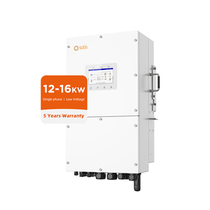 Inversor de almacenamiento de energía de alta eficiencia <span class=keywords><strong>Solis</strong></span> (12-16), inversor solar híbrido monofásico de 12kw, 14kw y 16kw - Product Image 1