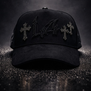 Nuovo Cappello da Baseball Originale di Porto Rico con Logo Ricamato 3D, 5 Pannelli in Camoscio Nero, Cappellini da Baseball Personalizzati Barbas Unisex - Product Image 4