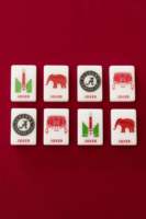 Tuiles de Mahjong de l'Université de l'Alabama en stock, fret aérien en option
