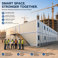 Maison préfabriquée respirante, compacte, en kit, modulaire et détachable, pour appartement, hôtel, bureau, bâtiment