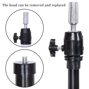 ขาตั้งวิกผมแบบพับได้สำหรับร้านเสริมสวย โรงเรียนสอนทำผม ขาตั้งสามขาสำหรับฝึกทำผม ลดราคาพิเศษ - Product Image 6