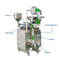 Sac en plastique de remplissage de dosette de savon liquide à haute vitesse, Machine d'emballage verticale pour le lavage de la vaisselle