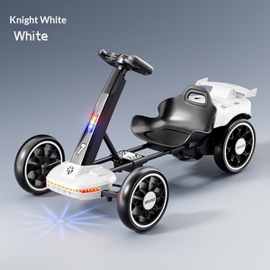 Kart électrique populaire pour enfants, quatre roues, en plastique, unisexe, pour les 2-6 ans, portable, télécommandé, pliable - Product Image 6