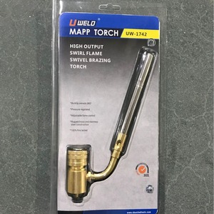 Antorcha de Gas Mapp para Reparación de Refrigeración, Herramienta de Soldadura de Latón con Boquilla Única 1C020-0021 - Product Image 2