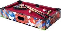 Table de billard miniature GRGM de 20 pouces, en MDF, portable, avec accessoires complets