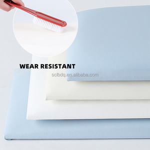 Panel de pared acústico suave para dormitorio, Casa de Niños, <span class=keywords><strong>fondo</strong></span> cálido, decoración de pared, paneles de espuma, tableros de pared decorativos para el hogar - Product Image 4