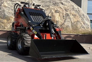 Fast Delivery Rubber Tracks <b>Gasoline</b> Mini Skid Steer Loader for Mining & Construction & Landscaping - Product Image 2