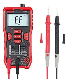 Multímetro inteligente anti-queimadura ua9999, multímetro inteligente multi-função digital de alta precisão medidor de testador automático