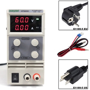 WANPTEK 60V 5A BENCH alimentatore regolabile a corrente continua, fonte di alimentazione a corrente continua, laboratorio, riparazione, scuole, DESIGN, placca, KPS605D - Product Image 3