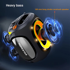 ลำโพงคาราโอเกะ HOPESTAR <span class=keywords><strong>Partybox</strong></span> 600 300w กำลังขับสูง กันน้ำ พร้อมไมโครโฟนและบลูทูธ ของแท้ - Product Image 4