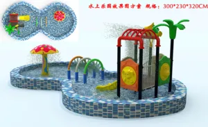 Perlengkapan taman hiburan besar perosotan air Fiberglass taman Aqua Outdoor populer dengan konstruksi baja untuk kolam renang kolam