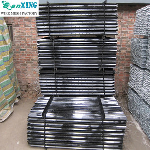 Poteaux en fer <span class=keywords><strong>galvanisé</strong></span> de 1.8m <span class=keywords><strong>2m</strong></span> pour clôtures métalliques - Product Image 4