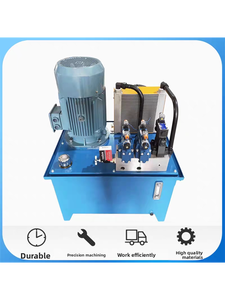 Estación de Bombeo Hidráulica con Solenoide para Máquina de Prensado, Pequeña, Vertical, de Alta Potencia (1500W) - Product Image 2