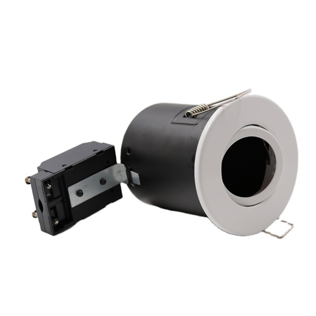 Hot Sell Modern Indoor Supermarket Office Waterproof Steel Led Light Fire Rated Cob Led Recessed Gu10 Downlight 5-Year Warranty