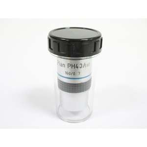 오리지널 서플라이 유로멕스 IS.7740 플랜 PH40 ISCOPE 플랜 페이즈 PLPH 40X/0.65 현미경 오브젝티브 렌즈 - Product Image 1