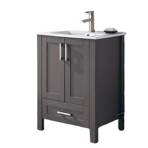 New modern smart simple storage <b>mirror</b> cabinet bathroom cabinet floor-standing washbasin cabinet - Product Image 5