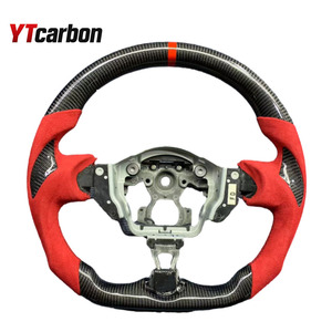 <span class=keywords><strong>Volante</strong></span> <span class=keywords><strong>deportivo</strong></span> de fibra de carbono YTcarbon para 350Z 370Z Z34 FX35 FX37 FX50 QX70 ESQ modelos <span class=keywords><strong>volante</strong></span> de gamuza accesorio de coche - Product Image 1