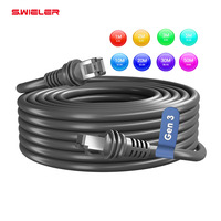 Cable Starlink Gen 3 Personalizado de 1/2/5/10/30/50m, Cable Ethernet para Exteriores Resistente al Agua con Clasificación CMX CMR, Cable Starlink V3/V4/Mini Starlink Gen3