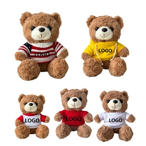 Miễn Phí Mẫu Tùy Chỉnh Gấu Bông T-Shirt Mềm Fluffy Sang Trọng Thú Nhồi Bông Với Lưới Lót Cá Nhân Logo Cung Cấp Số Lượng Lớn - Product Image 2